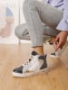 Sixth Sens Sneakers zwart/zilverkleurig