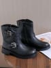 Sixth Sens Boots in Schwarz