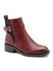 Sixth Sens Ankle-Boots in Rot