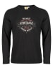 Roadsign Longsleeve in Schwarz