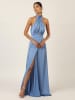 APART Satinkleid in Blau