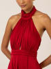 APART Satinkleid in Rot