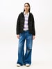 TOMMY JEANS Steppjacke in Schwarz