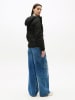 TOMMY JEANS Steppjacke in Schwarz