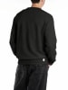 Replay Bluza w kolorze czarnym