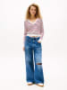 TOMMY JEANS Trui wit/rood/donkerblauw