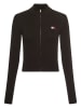 TOMMY JEANS Sweatjacke in Schwarz