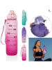 The Concept Factory Trinkflasche in Lila/ Türkis/ Pink - 1 l (Überraschungsprodukt)