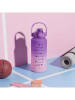 The Concept Factory Trinkflasche in Lila/ Türkis/ Pink - 2 l (Überraschungsprodukt)
