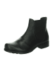 Think! Leren chelseaboots zwart