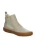 Think! Leren chelseaboots crème