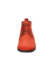 Think! Leren veterschoenen oranje