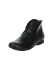 Think! Leren veterschoenen zwart