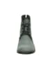 Think! Leren veterschoenen groen