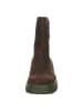 Think! Leder-Chelsea-Boots in Braun