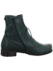 Think! Leren boots turquoise
