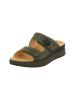 Think! Leder-Pantoletten in Khaki