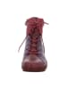 Think! Leder-Boots in Pink/ Lila