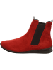 Think! Leder-Chelsea-Boots in Rot