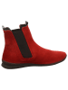 Think! Leren chelseaboots rood