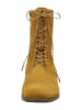 Think! Leder-Stiefeletten "Agrat" in Hellbraun