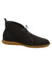Think! Leren veterschoenen zwart
