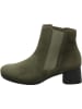 Think! Leder-Stiefeletten in Khaki
