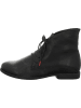 Think! Leder-Schnürschuhe in Schwarz