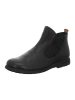 Think! Leder-Chelsea-Boots in Schwarz