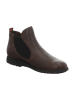 Think! Leder-Chelsea-Boots in Braun