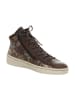 Think! Leder-Sneakers in Braun