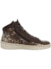 Think! Leder-Sneakers in Braun