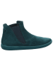 Think! Leren chelseaboots turquoise