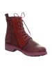 Think! Leder-Boots in Rot/ Lila