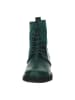 Think! Leren boots turquoise