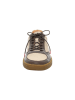 Think! Leder-Sneakers in Beige/ Braun