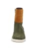 Think! Leder-Boots in Khaki/ Hellbraun