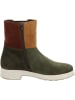 Think! Leder-Boots in Khaki/ Hellbraun