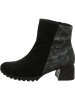 Think! Leder-Stiefeletten in Schwarz