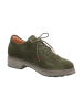 Think! Leren veterschoenen kaki