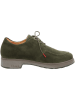 Think! Leren veterschoenen kaki