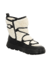 Think! Leren winterlaarzen wit/zwart
