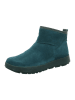 Think! Leren enkelboots turquoise