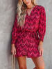 LA Angels Kleid in Rot