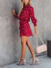 LA Angels Kleid in Rot