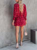 LA Angels Kleid in Rot