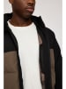 MAZINE Winterjacke in Hellbraun/ Schwarz