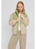 MAZINE Winterjas groen/beige