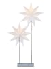 Marksljöd Tafellamp "Duva" wit/grijs - (B)46 x (H)80 cm
