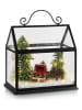 Marksljöd Dekoracja LED "House" w kolorze czarnym - 24,2 x 25 cm